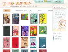 Tablet Screenshot of bookjournals.com